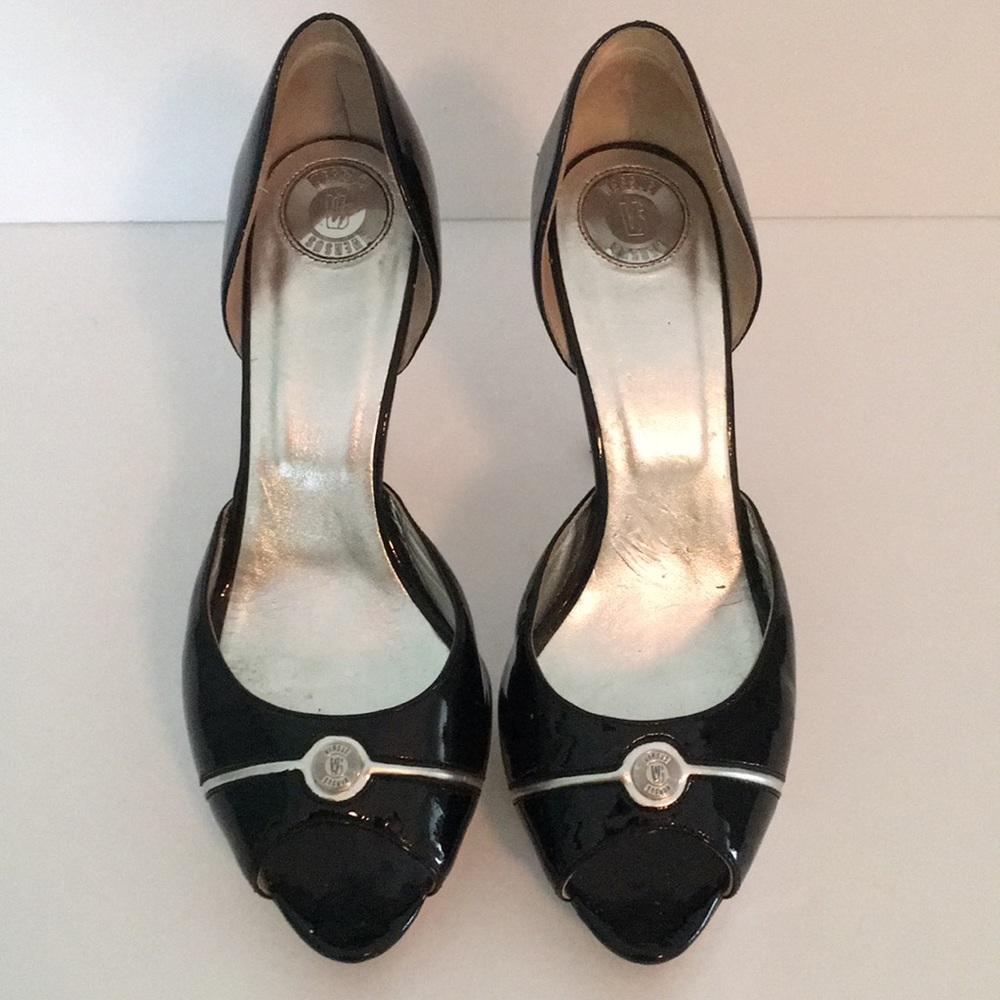 100% Authentic Versace Peep Toe Heels